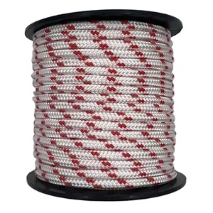 Corde de camping en paracorde tressée de 4mm, 100 pieds, 7 brins, différentes couleurs, en polyester et nylon, pour <span class=keywords><strong>parachute</strong></span>, fournitures marines. - Product Image 1