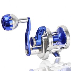 Moulinet vertical conventionnel en métal de haute qualité moulinet de pêche en mer <span class=keywords><strong>sous</strong></span> la tête bateau moulinet de gabarit à pas lent - Product Image 1