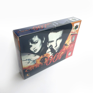 Versión de EE. UU. <span class=keywords><strong>Goldeneye</strong></span> 007 N64 Box con reemplazo de bandeja Cartucho de juego de consolas de 64 bits para juegos N64 - Product Image 4
