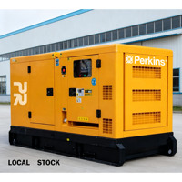 Perkings Geräuscharme 4-Zylinder Diesel-Generatoren 30kVA-350kVA Standby Elektrischer Schalldichter Generator mit ATS-Option Nennspannung 220V/380V