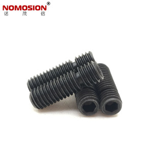 NOMOSION <b>Flat</b> Head Set <b>Screw</b> M5x16 Metric Class 10.9 Black Carbon Steel Internal Hex Machine <b>Screw</b> - Product Image 2