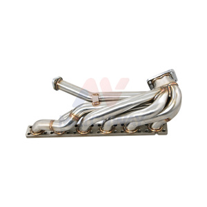 Colector de Escape Turbo de Acero Inoxidable 304 MATCHWAY para <span class=keywords><strong>BMW</strong></span> 325i/328i E30-<span class=keywords><strong>E36</strong></span> (92-98) 100% Soldado TIG 3mm de Espesor - Product Image 3