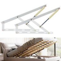 Support de mécanisme de levage de lit durable de 750 mm avec cadre de support à ressort à gaz pour cadre de lit de chambre à coucher