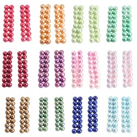 Perles d'eau douce naturelles lâches 2-12mm Paire de vraies perles pour la fabrication de bijoux en vrac Demi-trou Bouton Perle
