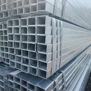 Tubo Q235B cuadrado de acero galvanizado en caliente de alta calidad de 60x60mm <span class=keywords><strong>ASTM</strong></span> A36 para tubería de estructura laminada en caliente - Product Image 4