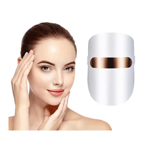 หน้ากาก LED 3 สีแบบพกพา ชาร์จผ่าน USB ไร้สาย สำหรับดูแลผิวหน้า เครื่องมือความงามสำหรับใช้ในบ้านและสปา - Product Image 3