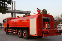Camion de lutte contre l'incendie professionnel Dongfeng 6x4 14000L avec plateforme arrière et lance d'incendie pour le nettoyage industriel à grande échelle