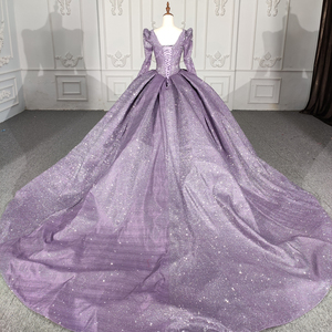 1112 <b>Custom</b> New Long Formal Party Long Sleeve Evening <b>Dress</b> Prom Bridal <b>Dress</b> Wedding <b>Dress</b> - Product Image 3
