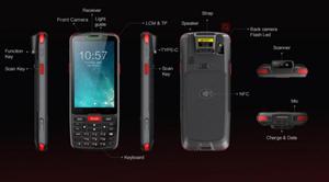 Scanner de codes-barres VPDA-<span class=keywords><strong>5</strong></span> terminal portable pda ordinateur mobile portable pda android pdas - Product Image 3