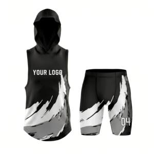 ชุดฟุตบอล 7 คน ระบายอากาศได้ดี ผลิตจากโพลีเอสเตอร์ 100% รับพิมพ์ลายแบบ Sublimation รับผลิตแบบ OEM ODM พร้อมสกรีนชื่อทีม ชุดยูนิฟอร์ม 7 คน - Product Image 1