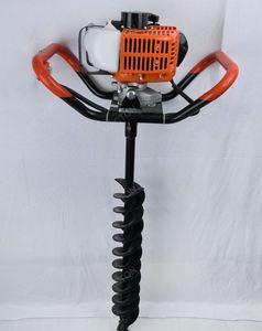 Perforadora de Tierra de Dos Tiempos para una Sola Persona, Nuevo Modelo, Máquina de Perforación a Gasolina para Plantar, Perforadora de Agujeros para Invernaderos, Perforadora de Tierra Eléctrica - Product Image 3