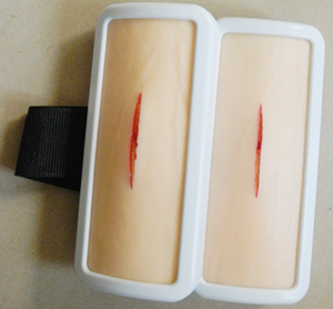 Medische Wetenschap Menselijk Hechtwerkmodel Simuleert Huidchirurgisch Hechtmodel Met Draagbare Vorm - Product Image 3