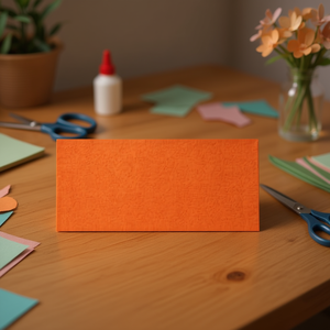 Carta Crespa Ilan 50x200 Cm Arancione Per Lavori Artigianali - Product Image 3