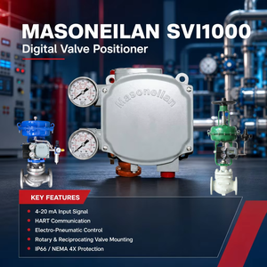 Controlador Neumático Masoneilan SVI1000 4-20mA HART - Product Image 1