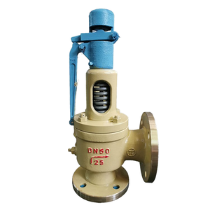 Válvula de seguridad de vapor con brida de elevación completa de 1 pulgada C-WAY de alta calidad, con maneta de resorte manual y sellado de PTFE/EPDM para 700-1000 bar - Product Image 1