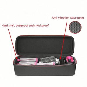 Étui de transport EVA étanche de haute qualité pour outils de coiffure de voyage, idéal pour fer à boucler, fer à lisser rotatif et autres accessoires. - Product Image 4