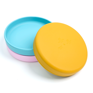 Plato de Silicona Libre de BPA para Niños, Apto para Alimentos, No Tóxico, Vajilla para Bebés y Niños Pequeños, Apto para Lavavajillas - Product Image 5