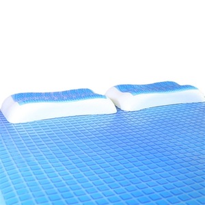 Oreiller en mousse à mémoire de forme rectangulaire, fermeté moyenne, soutien du cou, cadeau pour le sommeil - Product Image 1