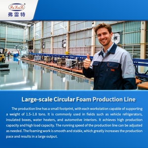 Equipo de línea de producción de espuma circular multiestación FLT Tailandia para cajas aisladas de Pu que utilizan máquinas de espuma de ciclopentano - Product Image 3