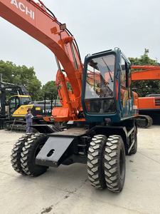 Excavadora de Ruedas Hitachi EX100WD de Alta Eficiencia, Excelente Estado, ex100wd ex100, Bajo Precio, Bien Mantenida, Completamente Probada - Product Image 5