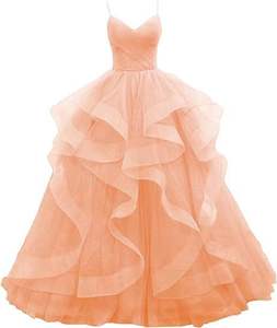 时尚舞会礼服晚礼服意大利面条带系带舞会派对生日礼服正式节日前庭 - Product Image 4