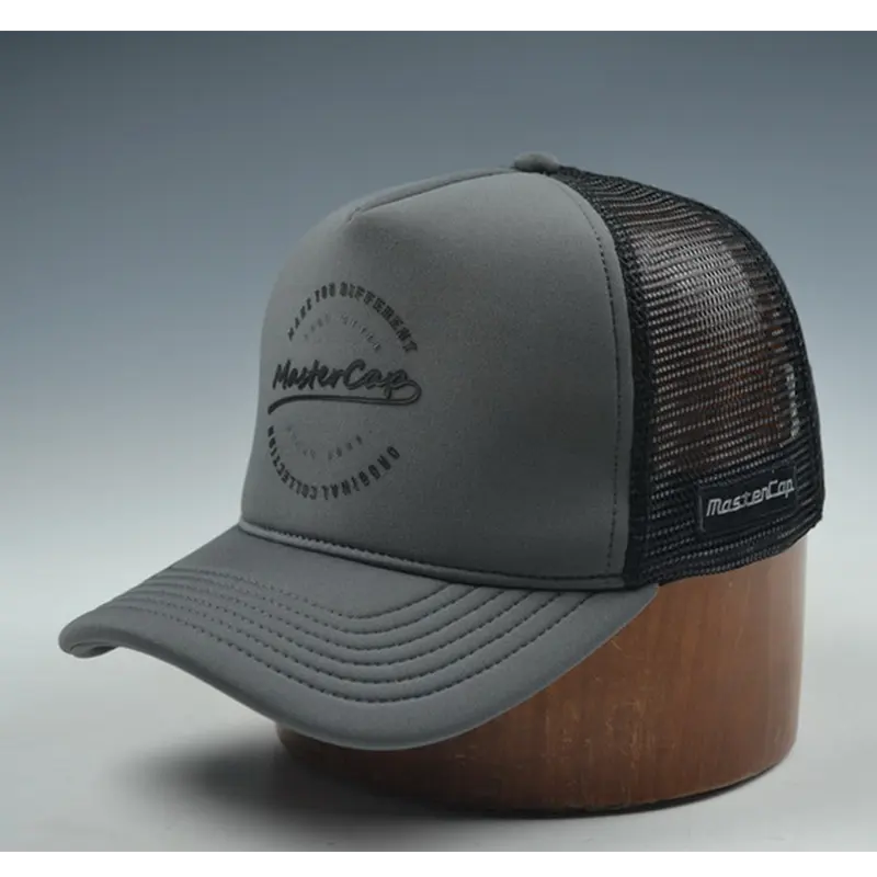 Hat Design High Quality Wholesale Classic Custom Design Your Own Printing Logo 5 Panel Gorras Mesh Trucker Caps Hats Mens