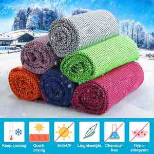 Serviette rafraîchissante en microfibre légère à séchage rapide, très absorbante pour les voyages et les sports - Product Image 4