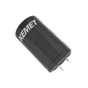Condensateur à traversée de canal (THC) 270 µF, aluminium, 270 µF, 20 %, 550 V, à clipser, ALA7DA271CE550 - Product Image 1