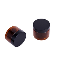 3 oz 4 oz 6 oz 8 oz 16 oz 32 oz 60 ml 100mL 250ml 400ml 500ml Tarro de plástico para mascotas ámbar de grado alimenticio con tapa