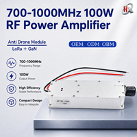 QHXK- GF-100W-700-1000 Módulo Anti-FPV para Drones DJI, el Más Vendido y Duradero - Módulo de Defensa de Señal para Drones, Detector de Señales