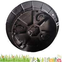Couvercle de manhole résistant aux intempéries pour la construction routière internationale