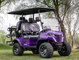 Luxury Handcrafted Street 4 Seater Golf Cart Fully Bespoke Interior Exterior High Capacity Design Accommodates up to 4 Passenger - Product Image 2