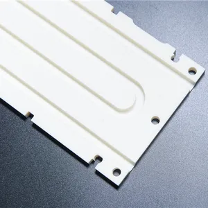 Alumina Ceramic Plate Refractory 99% Ceramic Alumina Square Shape Plate Board Tray