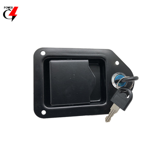 Bán Buôn Im Lặng Loại Đen Carbon Thép Kim Loại Máy Phát Điện Diesel Tán Kim Loại An Ninh Cửa Set Xử Lý Khóa - Product Image 5