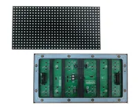 Extérieur populaire 320x16 0/160x160mm P10 extérieur dox matrice led panneau de mur vidéo polychrome a mené le module d'affichage