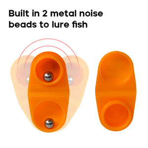 OEM perline a doppio sonaglio pesce gatto esca attrezzi da pesca con accessori in plastica campana linea di allarme sonagli per la cattura di pesce gatto - Product Image 6