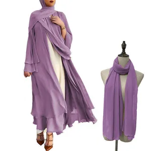 Ethnic Clothing Turkey Islamic Abaya And Hijab Women Hijab Dresses Robe Muslim Hijab Dress For Women
