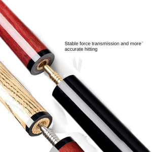 INUVI <span class=keywords><strong>Queue</strong></span> <span class=keywords><strong>de</strong></span> saut et <span class=keywords><strong>de</strong></span> rupture combinée à pointe <span class=keywords><strong>de</strong></span> 14mm, une <span class=keywords><strong>queue</strong></span> <span class=keywords><strong>courte</strong></span> en trois pièces pour les coups <span class=keywords><strong>de</strong></span> pause et les coups <span class=keywords><strong>de</strong></span> saut au <span class=keywords><strong>billard</strong></span> - Product Image 6