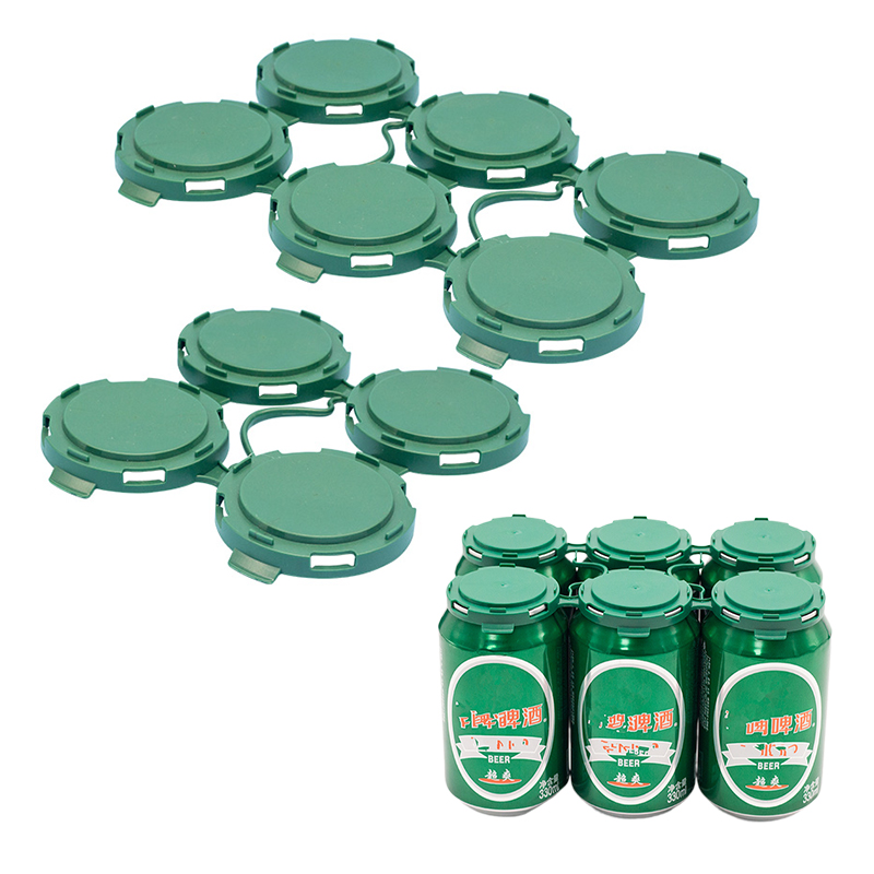 4-Pack Beer Handle 202# Can 4-Pack Beer Holder Plastic Handle Customization Beer Can Carrier