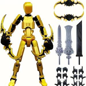 Figur Aksi Robot Titan T13 Berkualitas Tinggi, Dicetak <span class=keywords><strong>3D</strong></span>, Bahan PP untuk Penggemar Game dan Kolektor, Figur Cetak <span class=keywords><strong>3D</strong></span> PLA - Product Image 4