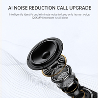 Fx Plus IP67 étanche Bt5.1 moto maille interphone casque écouteur système de Communication mains libres casque