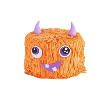 Usine en gros ins petit diable monstre halloween décoration fournitures joyeux anniversaire gâteau toppers ensembles