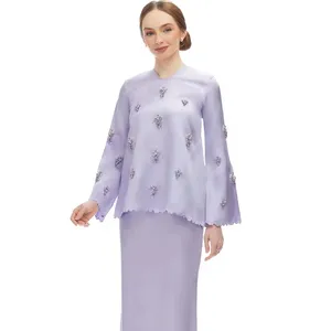 New Arrival 2024 Moden Baju Kurung Abaya Traditional Modern Muslim Clothing Design