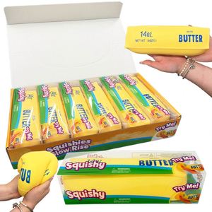 Juguete Antiestrés Gigante de Mantequilla Blanda de 14 Oz, Material TPR, de Levantamiento Lento, para Niños de 5 a 7 Años - Product Image 1