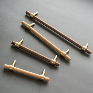 JAYA Furniture Handle Beech Brass Handle Pure <strong>Copper</strong> New Chinese Style Clothes <strong>Door</strong> Furniture Cabinet Handle <strong>Door</strong> <strong>Knob</strong> - Product Image 5