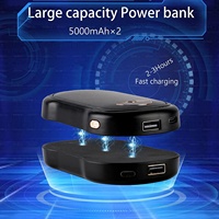 Neueste Winter geschenke Wiederauf ladbarer doppelseitiger Heiztaschen-Hand wärmer 5000Mah 2 In 1 Power Bank Tragbarer Hand wärmer