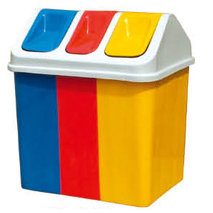Big Size Garbage Road Rubbish Dustbin For Park Public Silver Rustic Can Custom Waste 3 In 1 Trash Wall Ashtray Bin