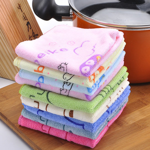 <b>Microfiber</b> Dishcloth Square Thickened Absorbent Kitchen <b>Cleaning</b> <b>Cloth</b> Hand Towel - Product Image 4