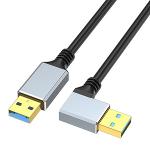Câble d'extension <span class=keywords><strong>USB</strong></span> 3.0 mâle-<span class=keywords><strong>femelle</strong></span> en alliage d'aluminium pour clavier d'ordinateur portable, souris, clé <span class=keywords><strong>USB</strong></span> et chargement - Product Image 5
