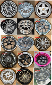ล้อแม็กซ์ Bolun Forged Custom ขนาด <span class=keywords><strong>17</strong></span> 18 19 20 นิ้ว รุ่น <span class=keywords><strong>Nismo</strong></span> V1 สีโครเมียม สำหรับรถยนต์นิสสัน 300z 350z 370z อินฟินิตี้ Q50 Q60 G35 G37 5x114.3 - Product Image 5